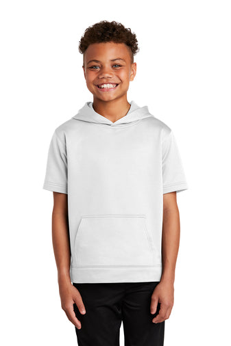 Youth Patriots Sport-Wick Fleece Short Sleeve Hooded Pullover