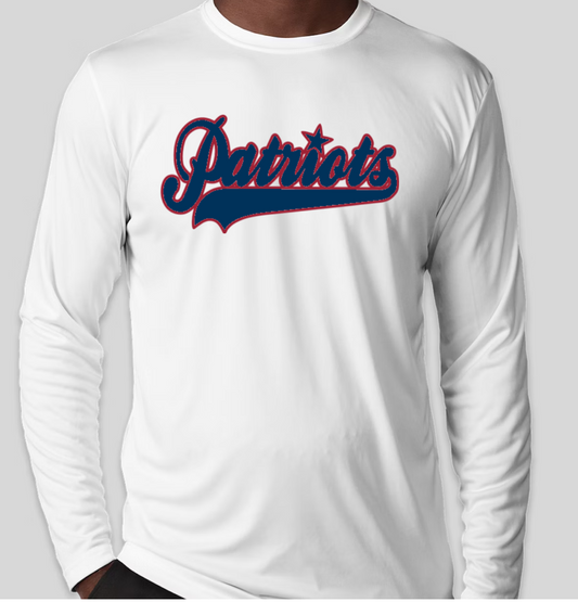 Adult Patriots Long Sleeve Competitor Tee