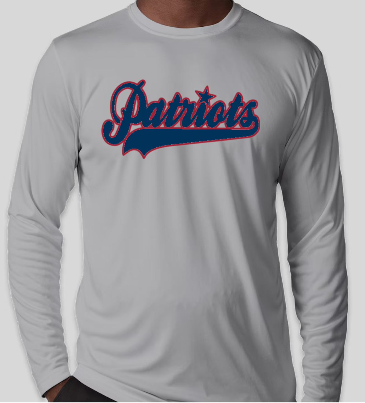 Adult Patriots Long Sleeve Competitor Tee