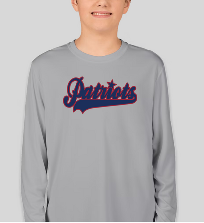 Youth Patriots Long Sleeve Competitor Tee