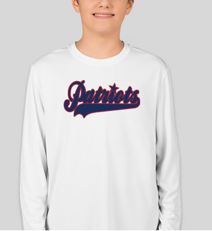 Youth Patriots Long Sleeve Competitor Tee