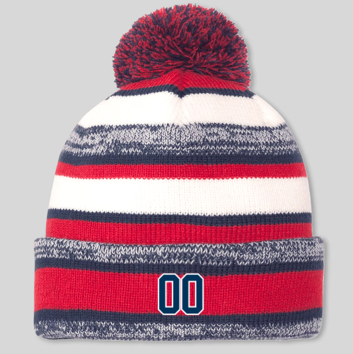 Patriots New Era® Sideline Beanie Name or Number Optional