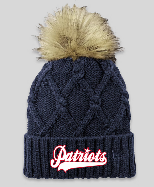 New Era ® Faux Fur Pom Beanie Name or Number Optional