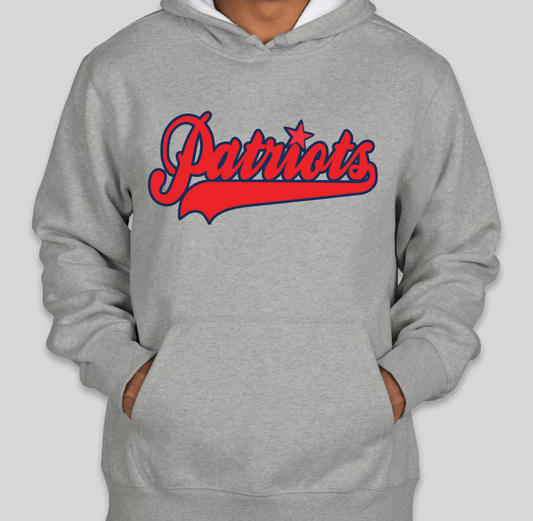 Patriots Tackle Twill Hoodie Optional w/ Players Name & Number on Back