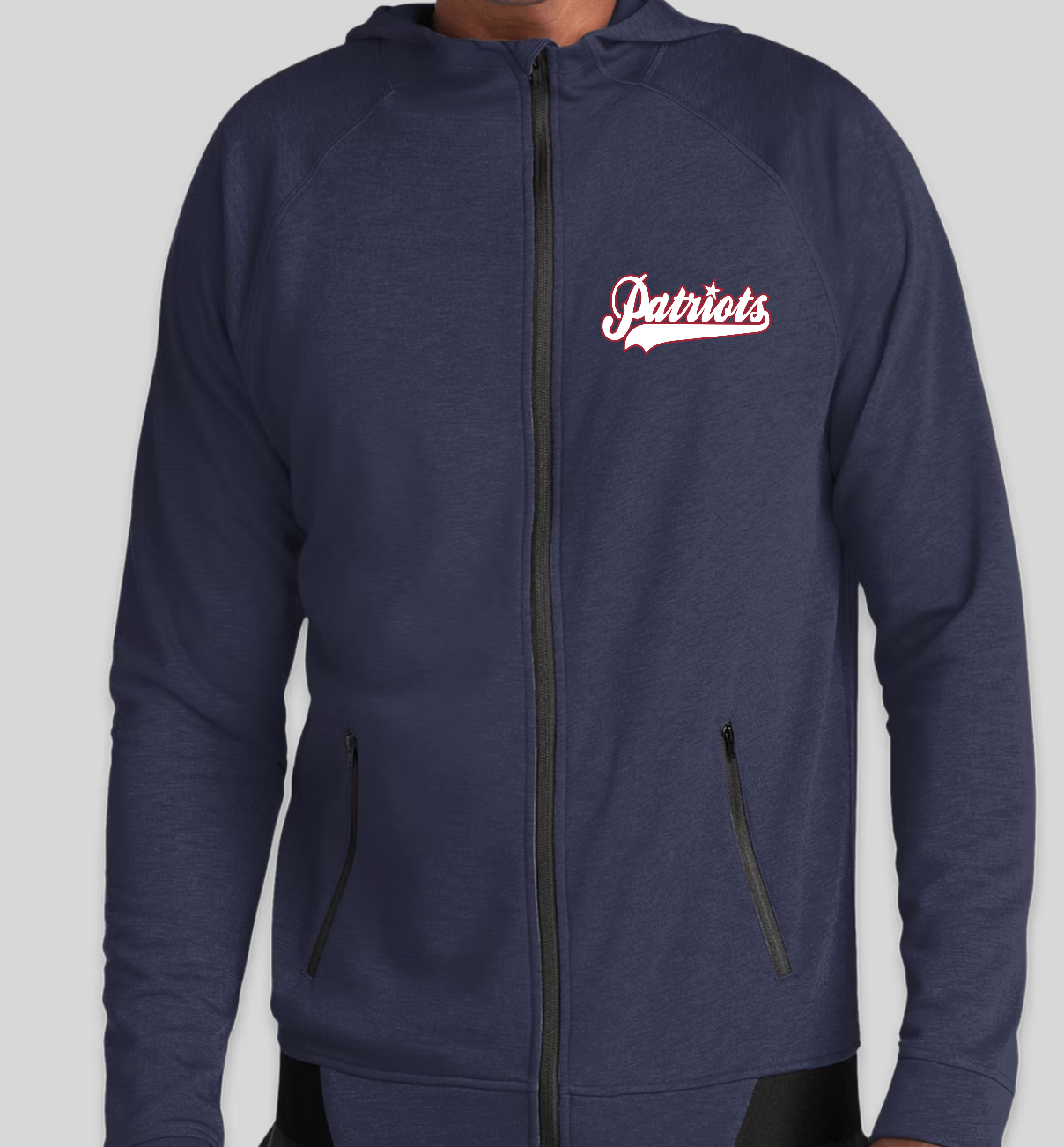 Patriots Hooded Full-Zip Fleece w/Players Names & Numbers On Back