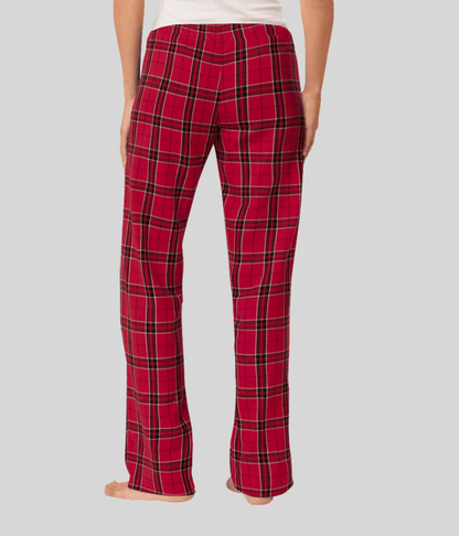 Patriots Womens Flannel Plaid Pant