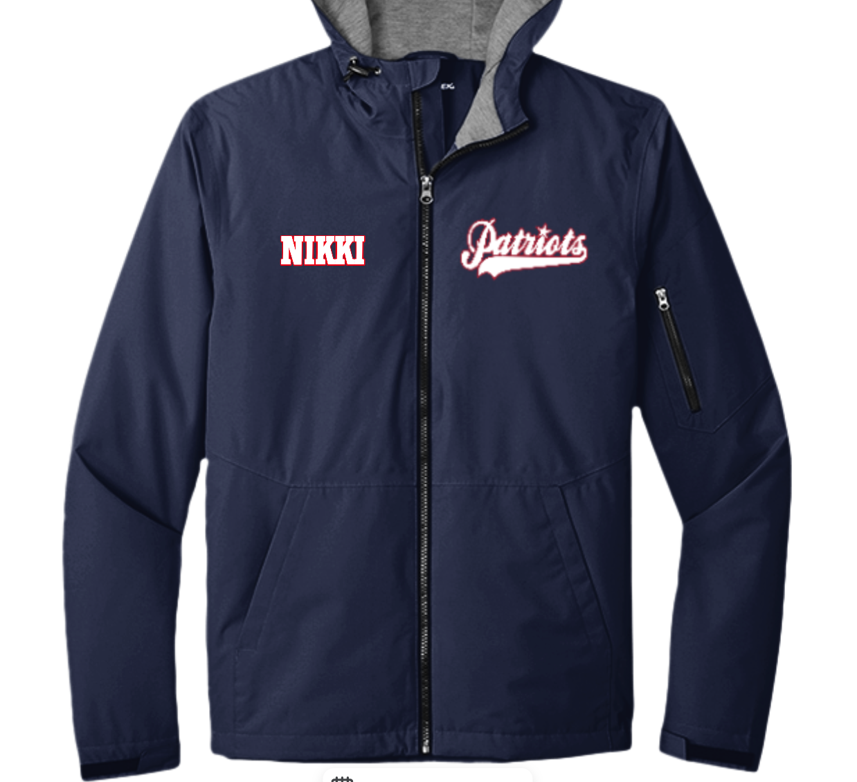 Patriots Fans Only!!!! Waterproof Insulated Jacket Available in Kid Sizes w/ Players Names & Numbers On Back Optional