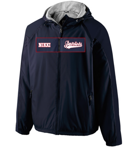 Patriots Fans Only!!!! Waterproof Insulated Jacket Available in Kid Sizes w/ Players Names & Numbers On Back Optional