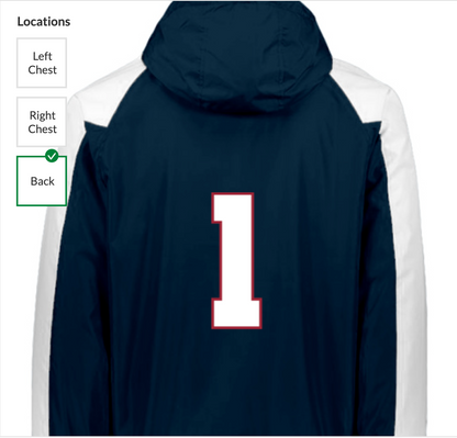 Players Only!!! Official Patriots Waterproof Insulated Jacket w/ Players Names & Numbers On Back