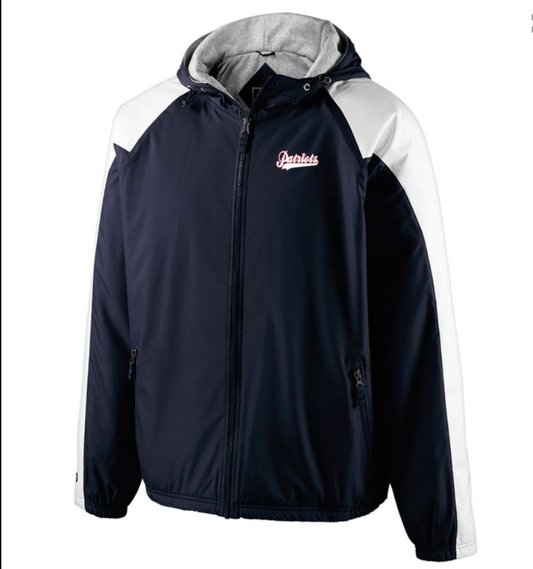 Players Only!!! Official Patriots Waterproof Insulated Jacket w/ Players Names & Numbers On Back